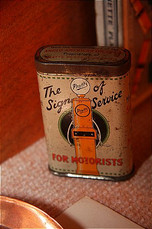 PRATTS CIGARETTE TIN - click to enlarge